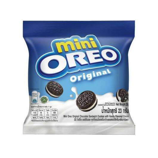 Печенье mini Oreo original в пакетике 20,4гр