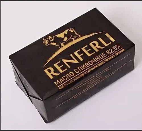 Масло сливочное Renferli 0,4 кг 82,5%