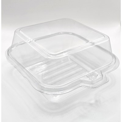 Упаковка для бенто-торта прозрачная, 14,5 × 14,5 × 7,5 см